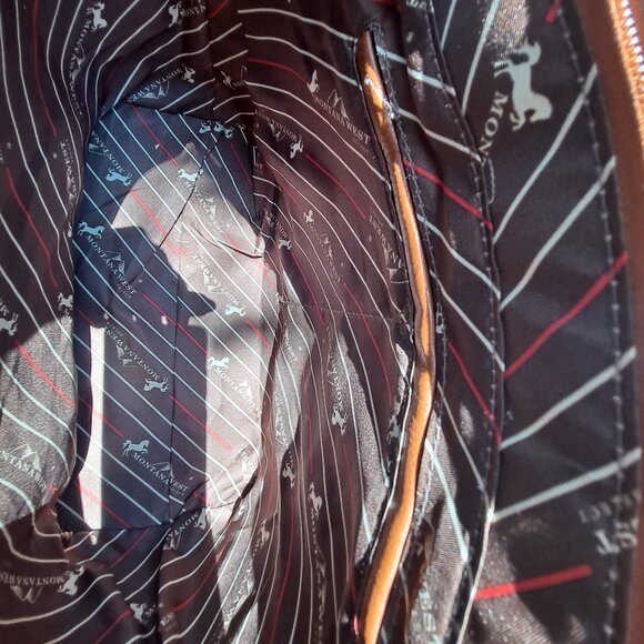 MONTANA WEST EMBROIDERED CUT-OUT BOOT SCROLL TOTE BAG - Picture 10 of 11